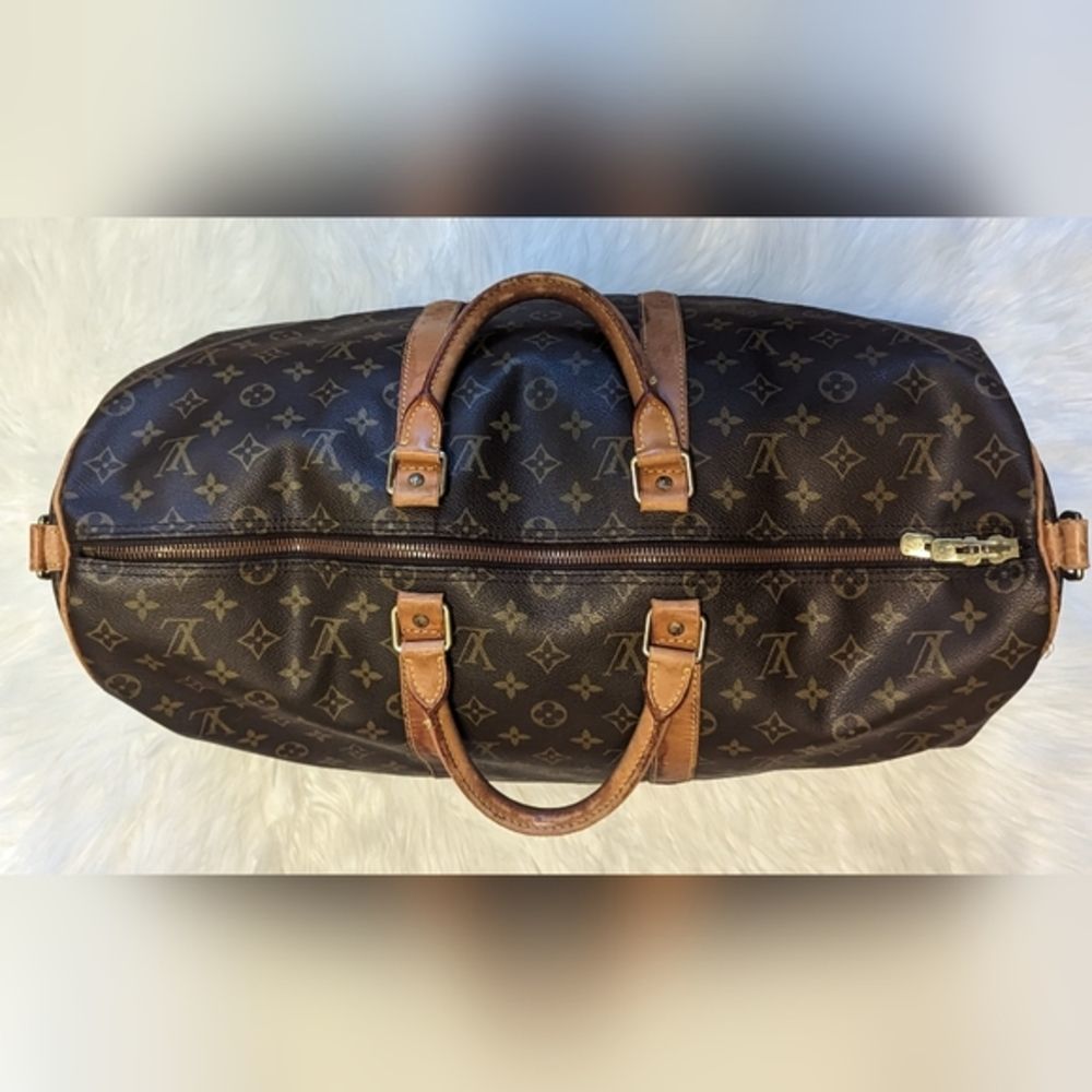 Vintage Louis Vuitton Keep All 50 made in France Oct 94 no rips tears stains
